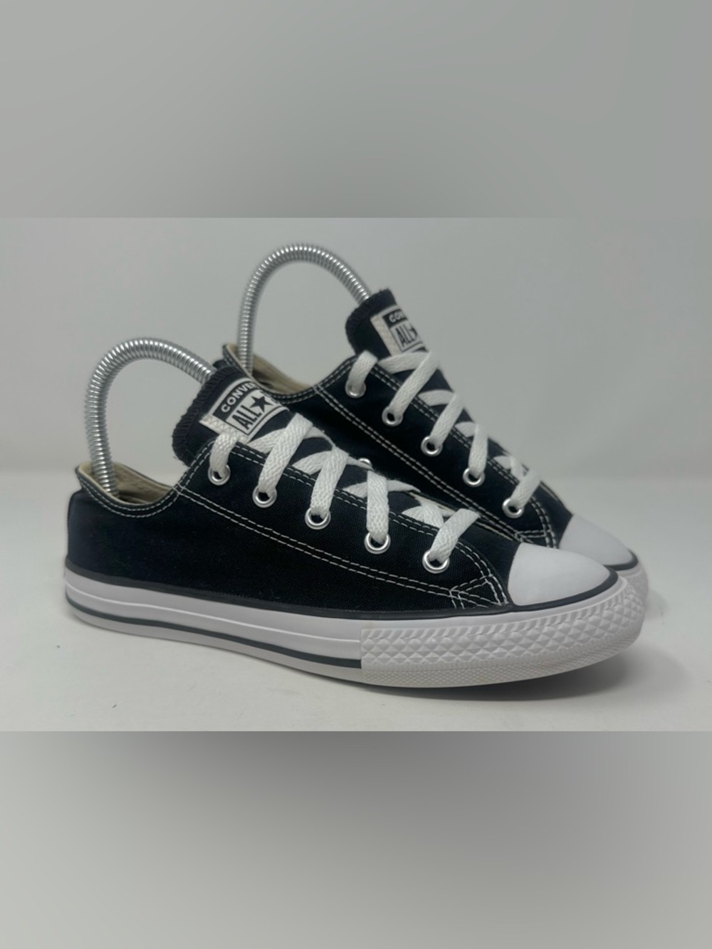 Converse Women’s 4.5 Chuck Taylor All Star Low Top Black (Cleaned & Refreshed)